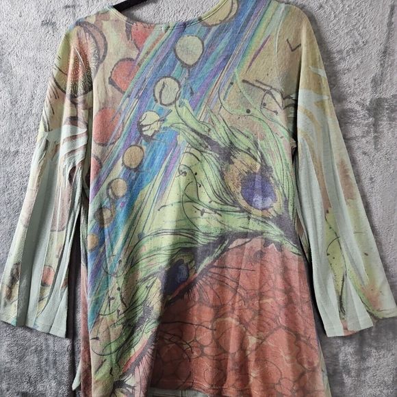 DB Sport Women’s Sz LG Women's Top Multi Color USA - Picture 9 of 12